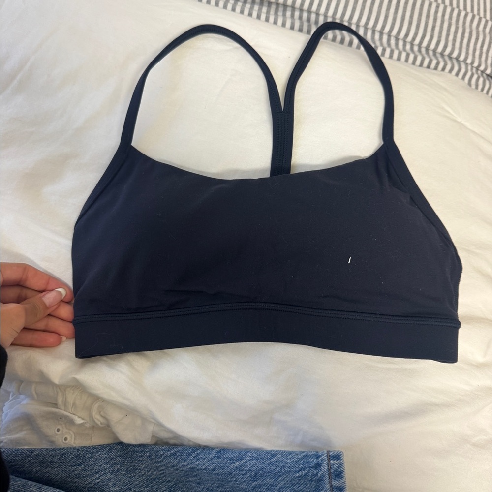 Women's navy Sports Bra